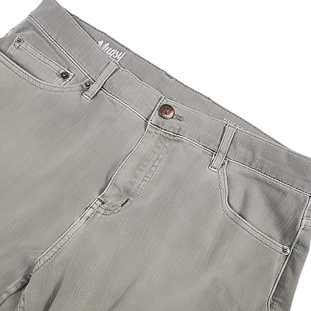 Mugsy Men's Bucks Coolmax 5-Pocket Jeans/Pants Khaki/Tan/Beige • 32x28 - Picture 8 of 10